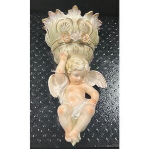 Cherub Wall Pocket Decor